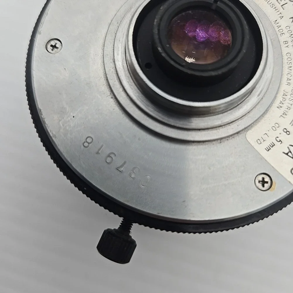 Model KF-85A/T | Panasonic TV camera Lens KF-85AT 8.5mm‎ 1:1.5